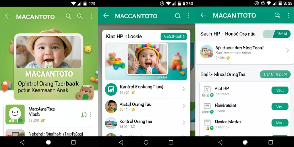 Antarmuka pengguna <strong>MACANTOTO</strong> yang sederhana dan mudah dipahami.