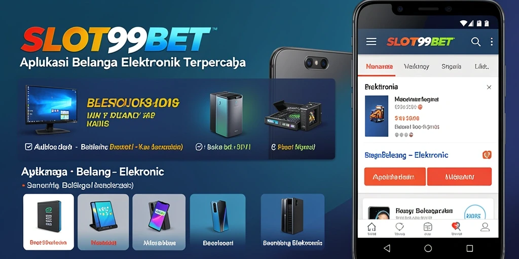 Antarmuka SLOT99BET yang memudahkan berbelanja elektronik.