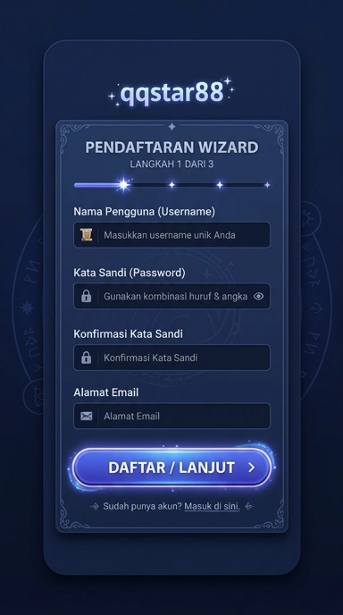 Panduan Buat Akun Baru qqstar88 di Android
